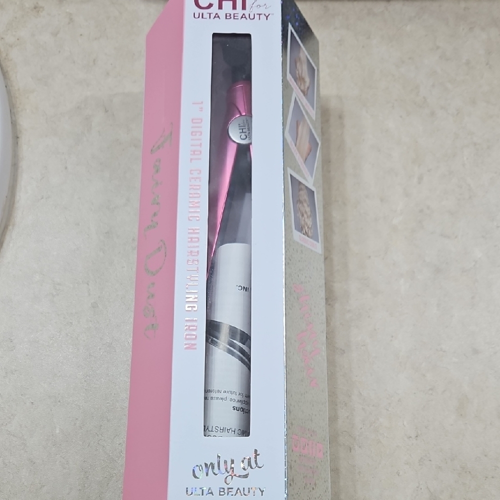 Chi For ULTA Pink Digital Ceramic Hair Styling Iron